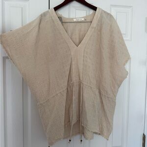 Mustard Seed linen v neck top
S